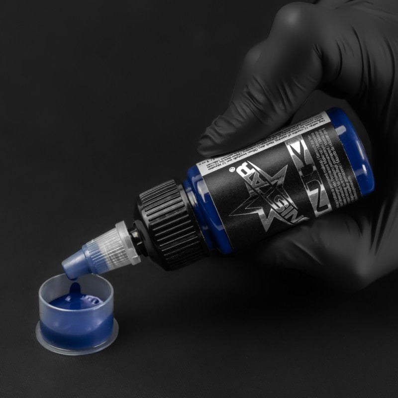 KWADRON UNISTAR Cosmic Blue 30 ml - 1 0z - Dövme Boyası - Tattoo Ink