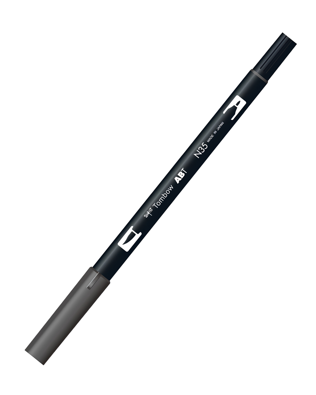 Tombow Dual Brush Pen Marker Çift Uçlu Çizim Kalemi - Cool Grey