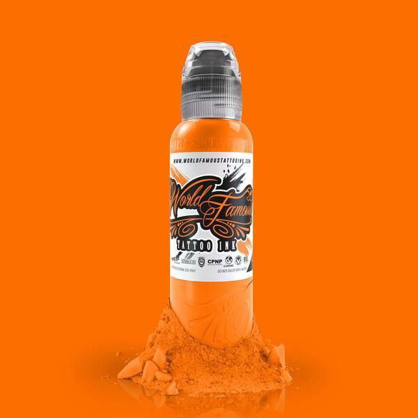 World Famous Ink Acropolis Orange 1 Oz (30 Ml) Turuncu Dövme Boyası