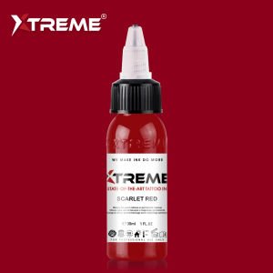 Xtreme Ink Scarlet Red 1/2 oz (15 ml) Kırmızı Dövme Boyası