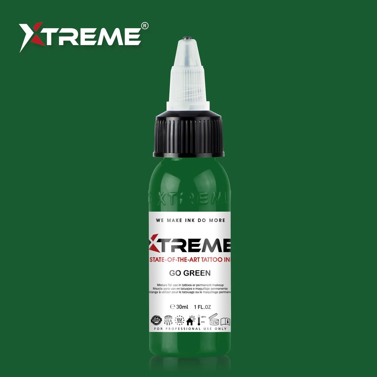 Xtreme Ink Go Green 1/2 oz