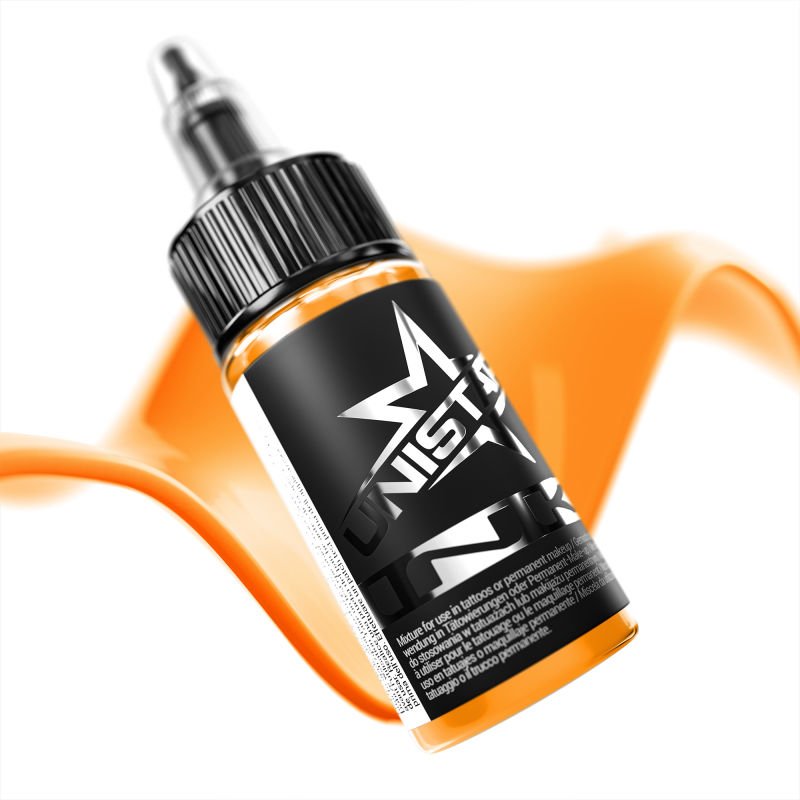 KWADRON UNISTAR Orange 30 ml - 1 0z - Dövme Boyası - Tattoo Ink