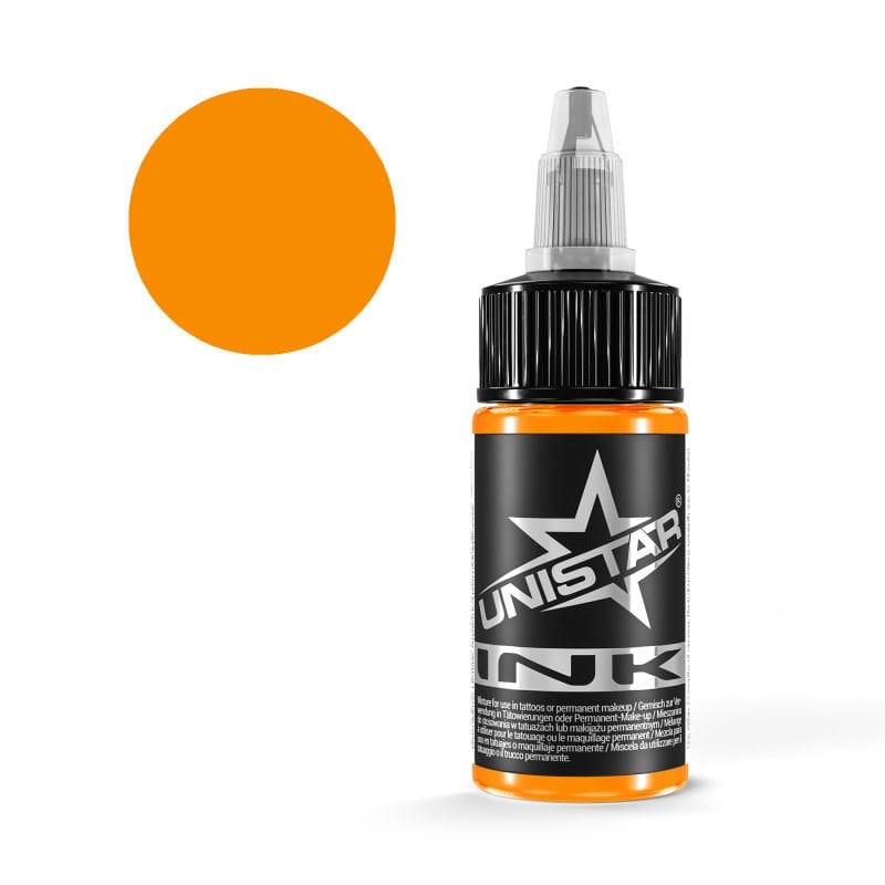 KWADRON UNISTAR Orange 30 ml - 1 0z - Dövme Boyası - Tattoo Ink