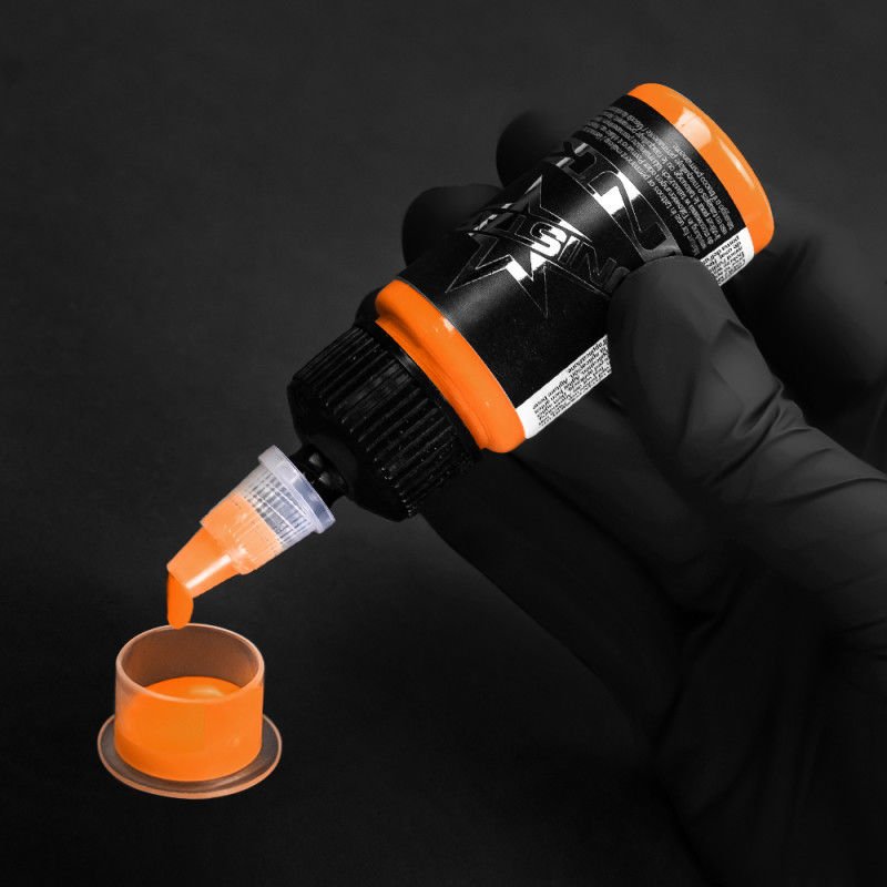 KWADRON UNISTAR Orange 30 ml - 1 0z - Dövme Boyası - Tattoo Ink