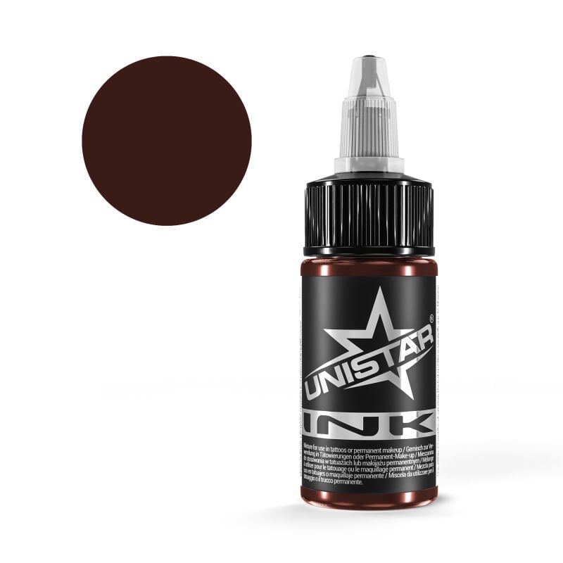 KWADRON UNISTAR Chocolate  30 ml - 1 0z - Dövme Boyası - Tattoo Ink
