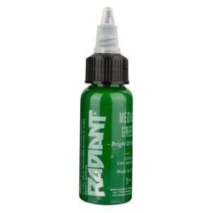 Radiant Medium Green 1 Oz (30 Ml) Yeşil Dövme Boyası - Tattoo Ink
