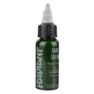 Radiant Dark Green 1 Oz (30 Ml) Yeşil Dövme Boyası - Tattoo Ink