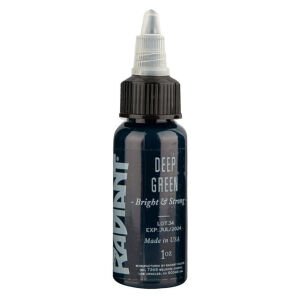 Radiant Deep Green 1 Oz (30 Ml) Yeşil Dövme Boyası - Tattoo Ink