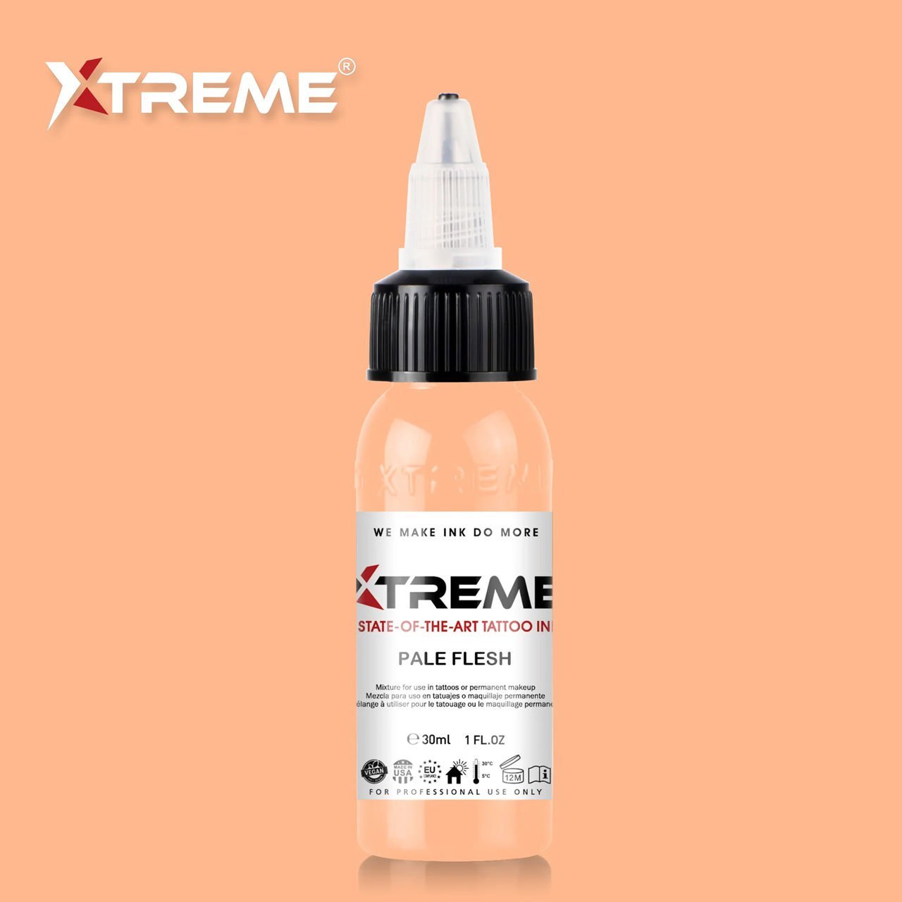 Xtreme Ink Pale Flesh Dövme Boyası 1 oz