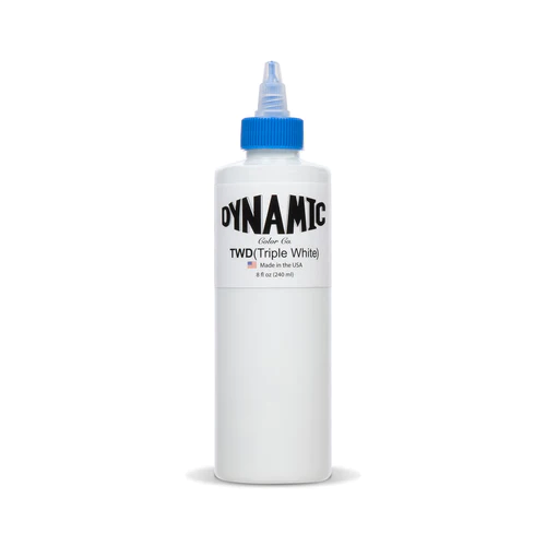 Dynamic Triple White 8 Oz (240 ml) Beyaz Dövme Boyası