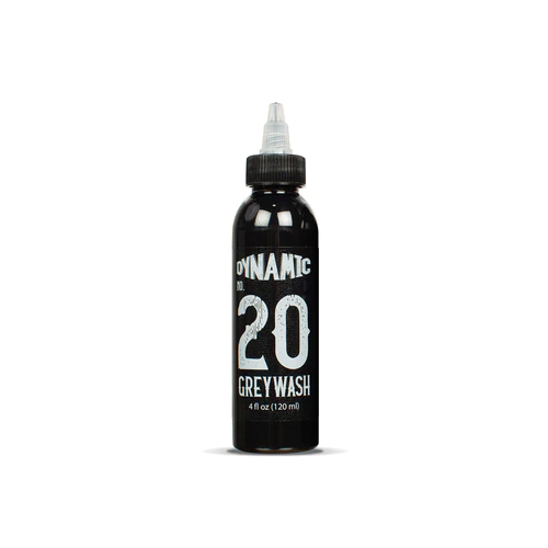 Dynamic Greywash No 20 4 oz (120 ml) Açık Gri Dövme Boyası