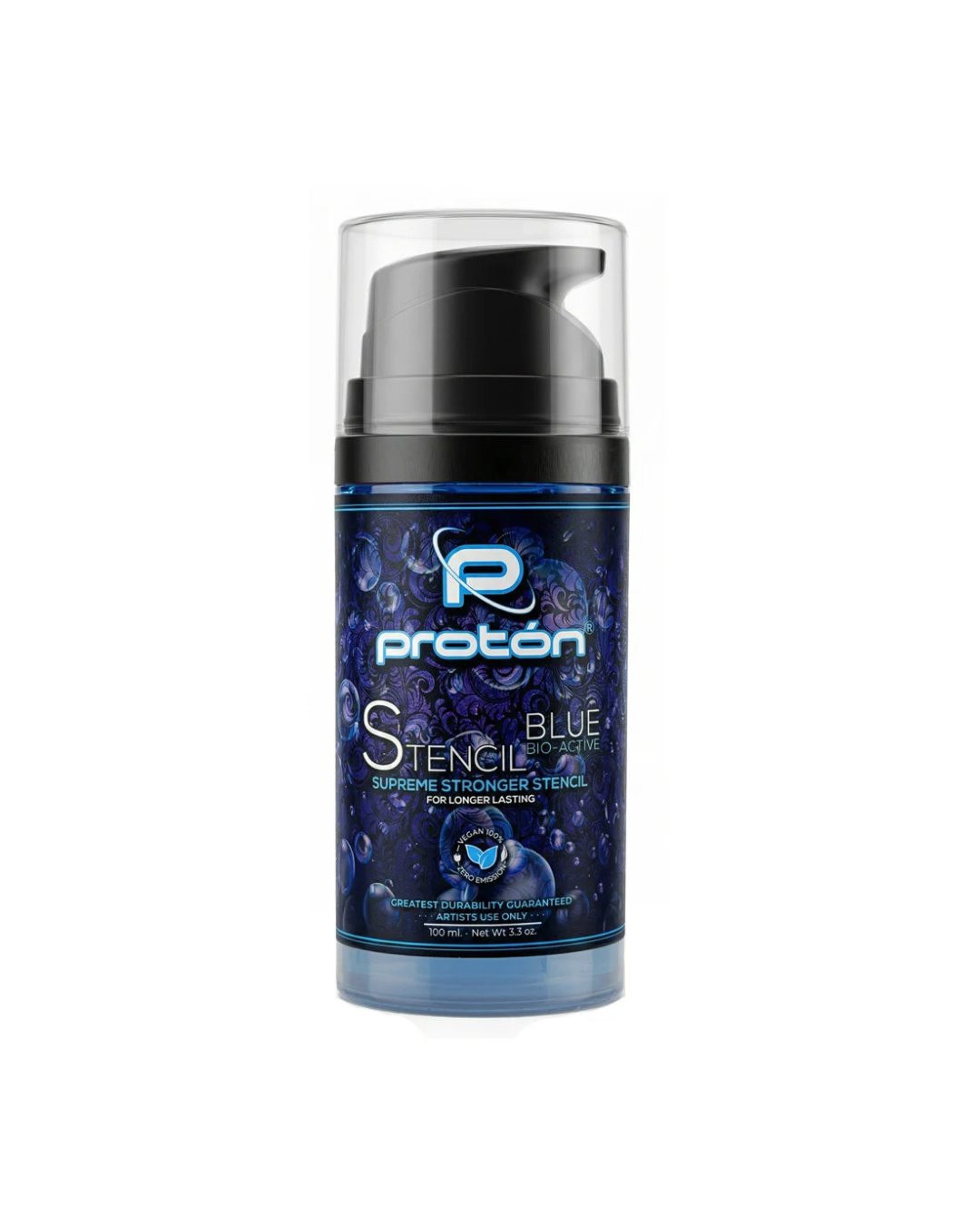 Proton Professional Stencil Gel - 100 ml - Blue - Airless System