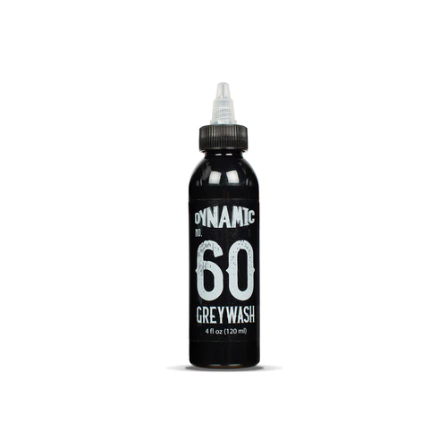 Dynamic Greywash No 60 4 oz (120 ml) Orta Koyu Gri Dövme Boyası