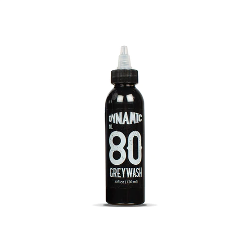 Dynamic Greywash No 80 4 oz (120 ml) Koyu Gri Dövme Boyası