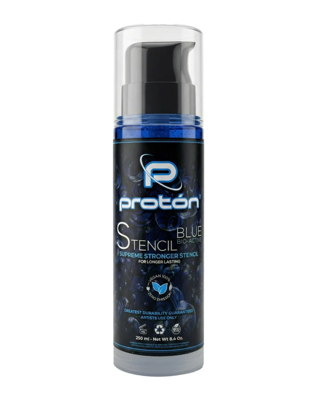 Proton Professional Stencil Gel - 250 ml - Blue - Airless System