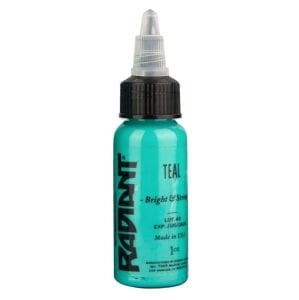 Radiant Teal 1 Oz (30 Ml) Mavi Dövme Boyası - Tattoo Ink
