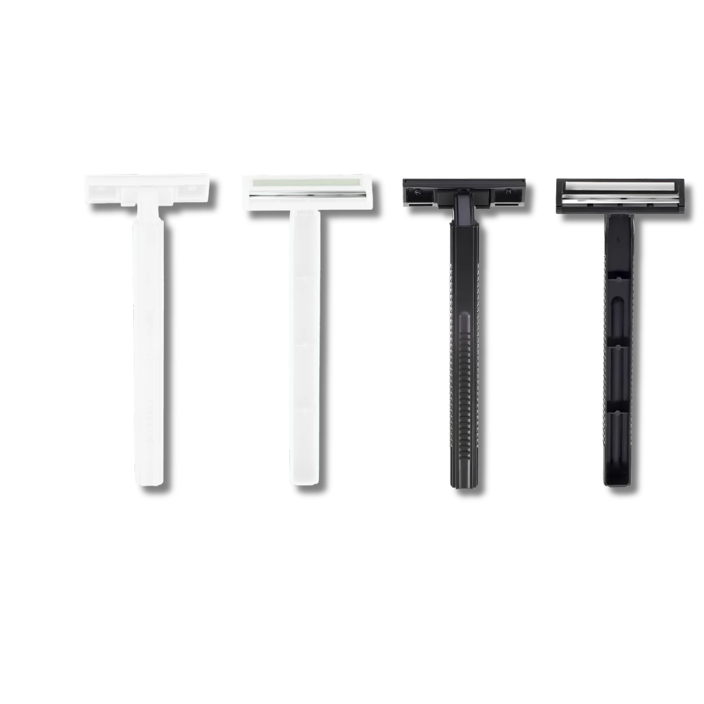 Dövme Tıraş Bıçağı - Jilet - 10 Adet - Siyah&Beyaz
