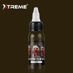 Xtreme Ink Coal 1 oz (30 ml) Kahverengi Dövme Boyası