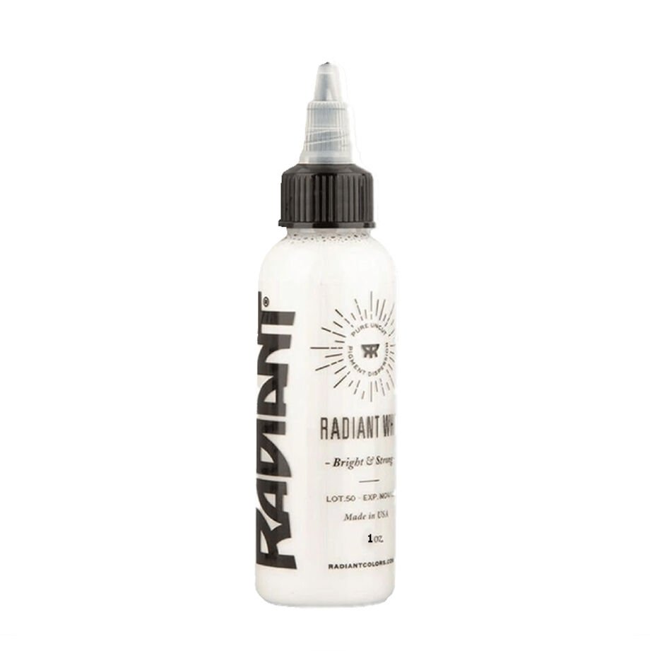 Radiant White Beyaz Dövme Boyası 1 Oz (30 Ml) - Tattoo Ink