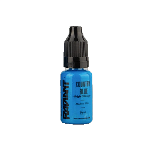 Radiant Country Blue Mavi Dövme Boyası (1/2 Oz (15 Ml))