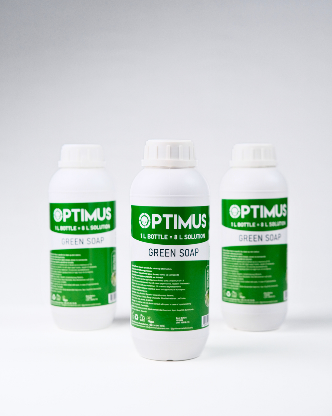 Optimus Green Soap - 1 litre - Konsantre