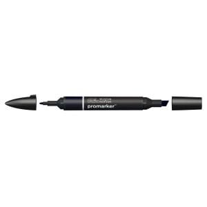 Winsor & Newton Promarker Çift Uçlu Çizim Kalemi - Siyah