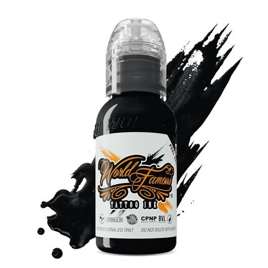 World Famous Ink Blackout Siyah Dövme Boyası 1 Oz (30 Ml)