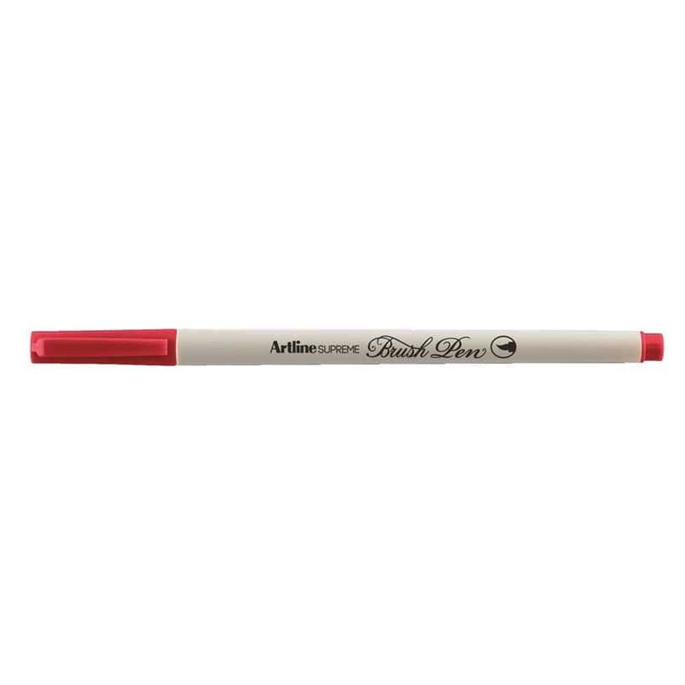 Artline Supreme Brush Fırça Uçlu Çizim Kalemi - Kırmızı