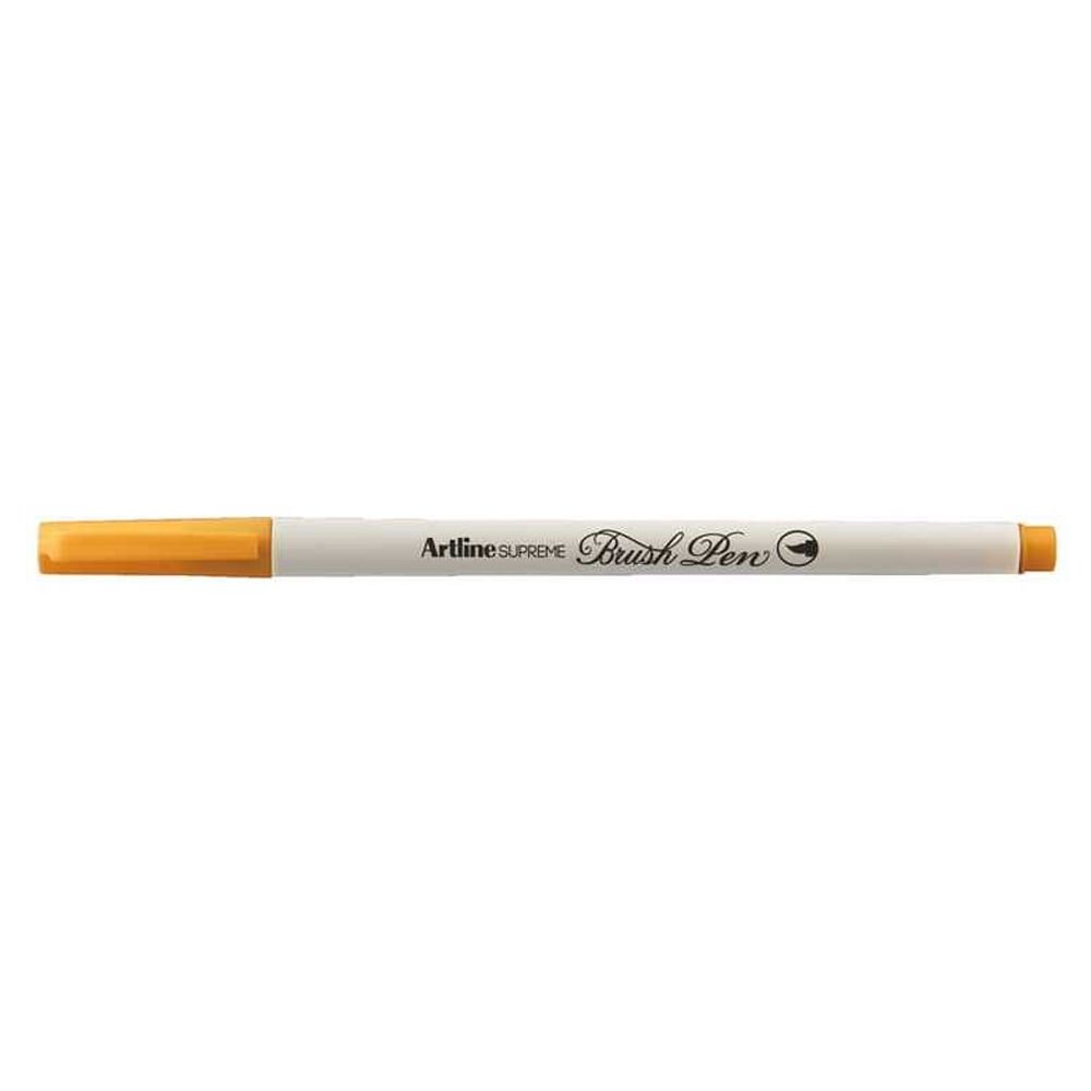 Artline Supreme Brush Fırça Uçlu Çizim Kalemi - Sarı