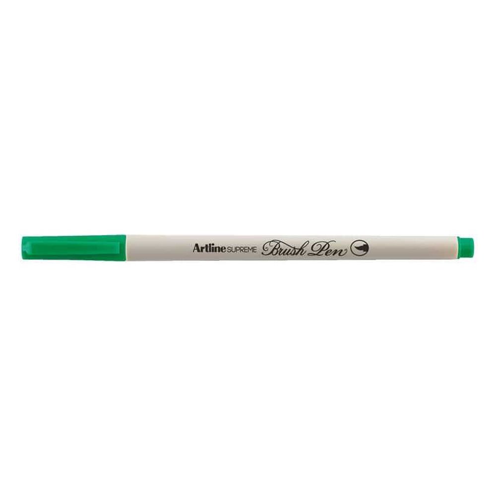 Artline Supreme Brush Fırça Uçlu Çizim Kalemi - Yeşil