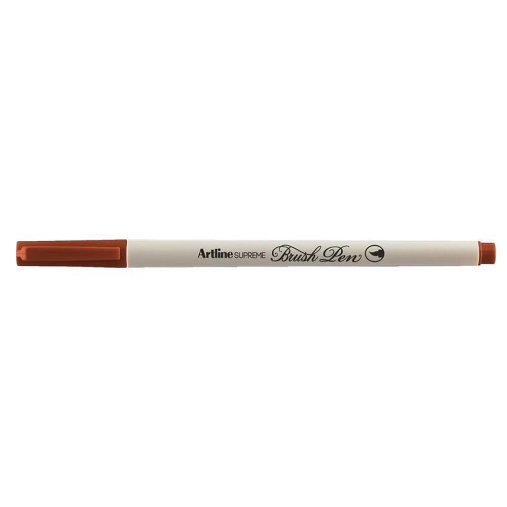 Artline Supreme Brush Fırça Uçlu Çizim Kalemi - Kahverengi