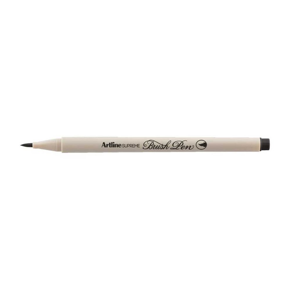 Artline Supreme Brush Fırça Uçlu Çizim Kalemi - Siyah