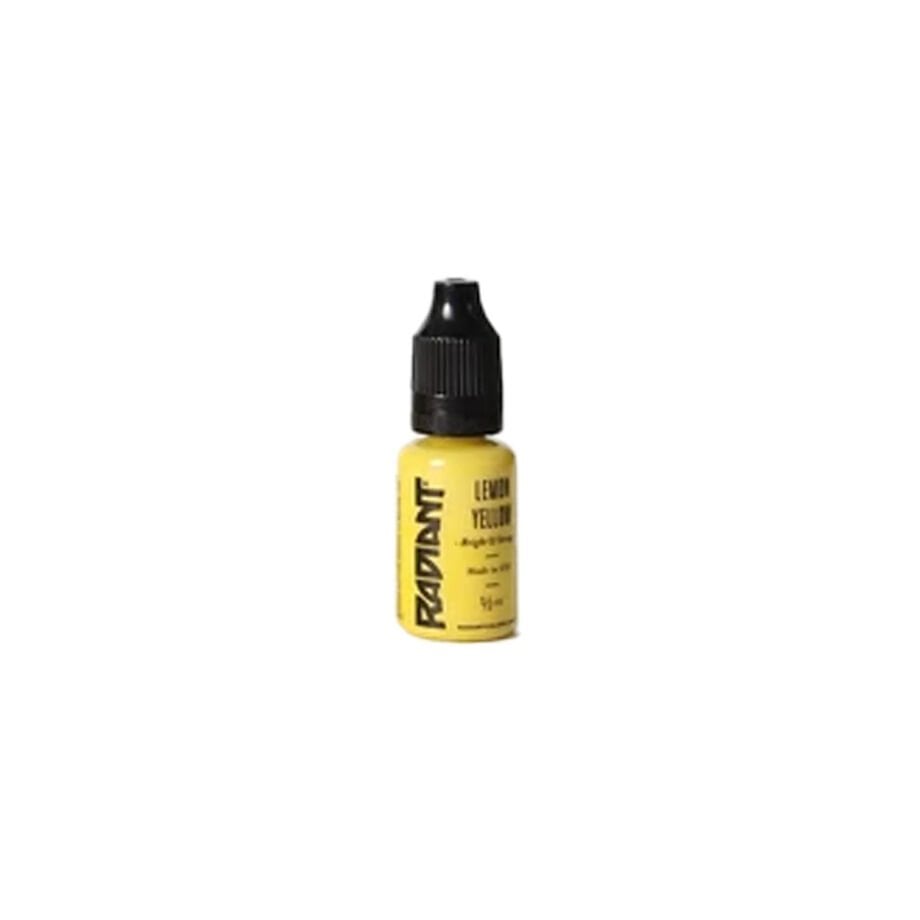 Radiant Lemon Yellow 1/2 Oz (15 Ml) Sarı Dövme Boyası - Tattoo Ink