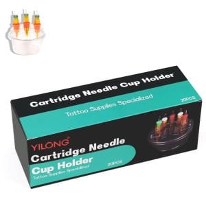 Cartridge Needle Cup Holder 20 Adet/Paket