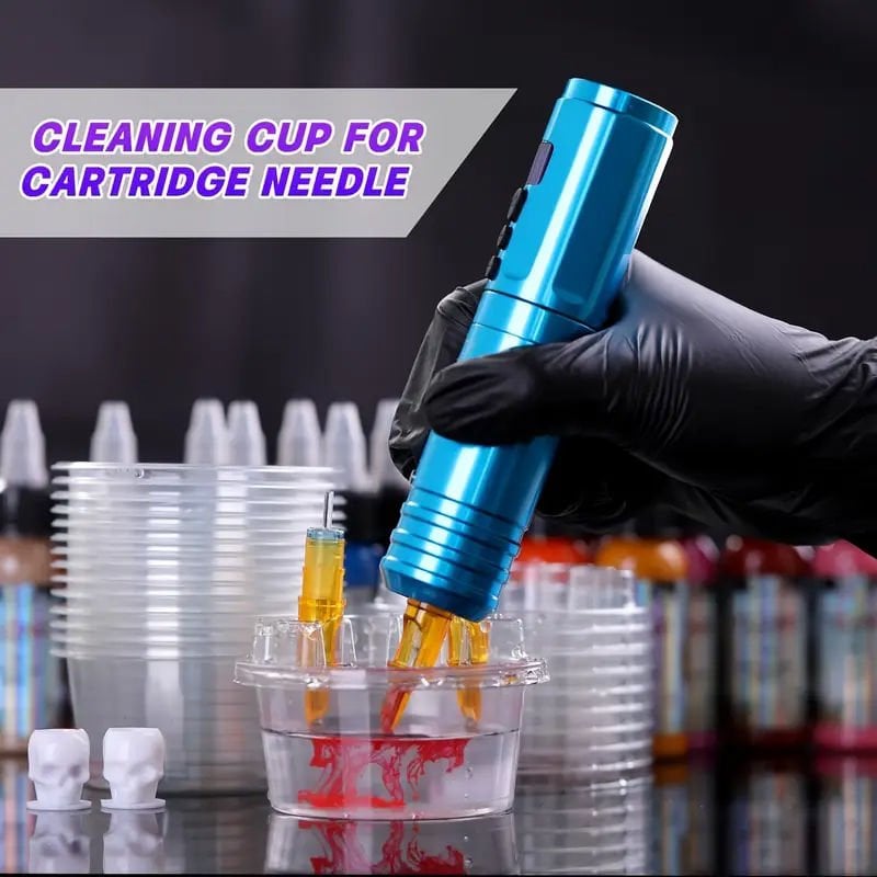 Cartridge Needle Cup Holder 20 Adet/Paket