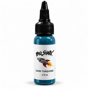 Big Shark Dark Turkuaz 30 ML - 1 Oz Tattoo Ink - Dövme Boyası