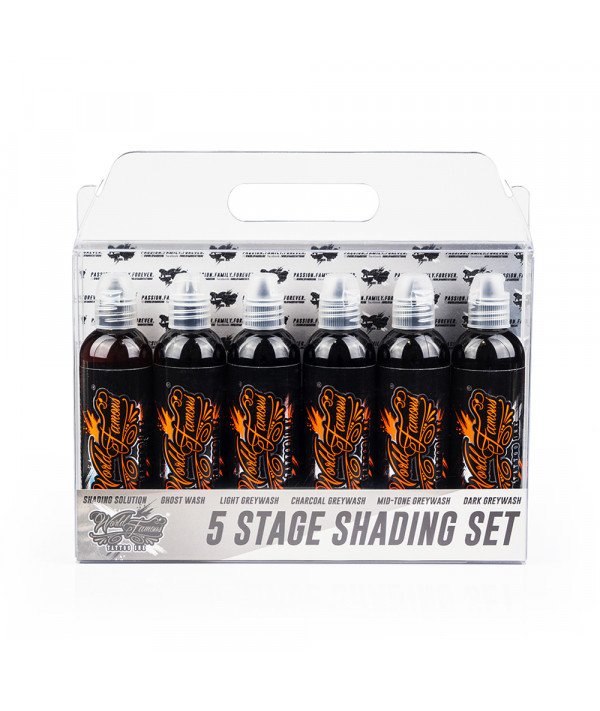 World Famous Ink 5 Stage Shading Set (6 X 1 Oz)