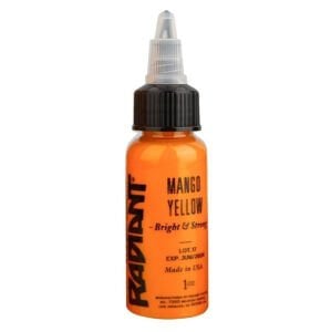 Radiant Mango Yellow Sarı Dövme Boyası 1 Oz (30 Ml) - Tattoo Ink
