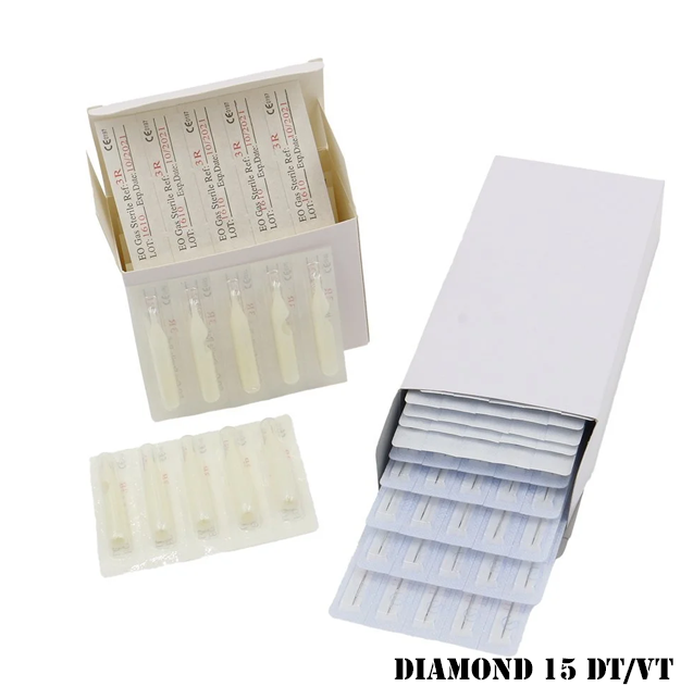 Tip Plastik Kemik Diamond DT/VT 50 Adet/Kutu DİAMOND 15 DT/VT