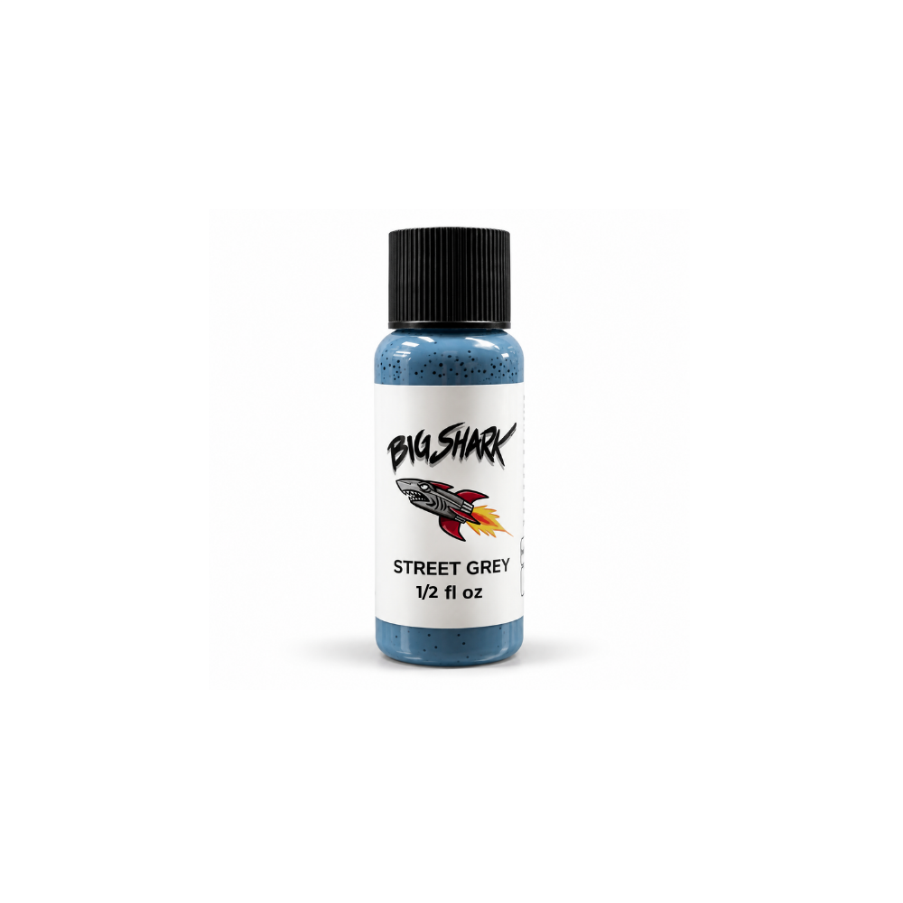 Big Shark Street Grey 15 ML - 1/2 Oz Tattoo Ink - Dövme Boyası