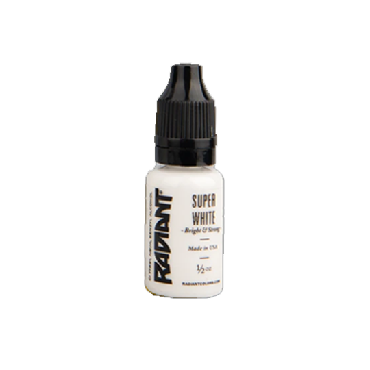 Radiant Super White Beyaz Dövme Boyası (1/2 Oz (15 Ml))