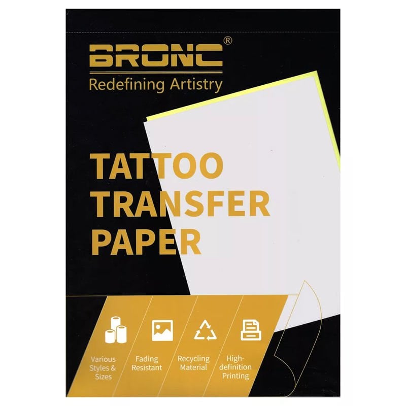 Bronc Termal Transfer Kağıdı 100 Adet/Paket