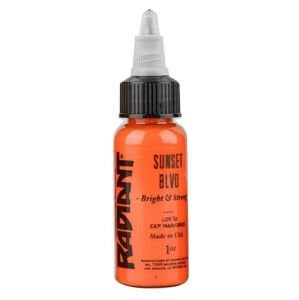 Radiant Sunset Blvd Turuncu Dövme Boyası 1 Oz (30 Ml) - Tattoo Ink