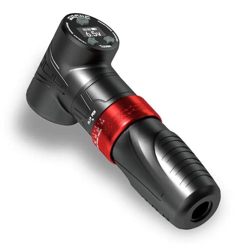 Bronc Tough Adjustable Wireless Tattoo Pen 2.6 mm - 4.3 mm Stroke
