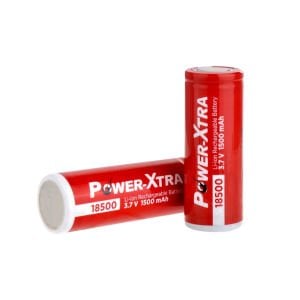 Şarj Edilebilir Lityum İyon Dövme Makinesi Pili - Lithium Ion Rechargeable Battery 18500 (1 Adet)