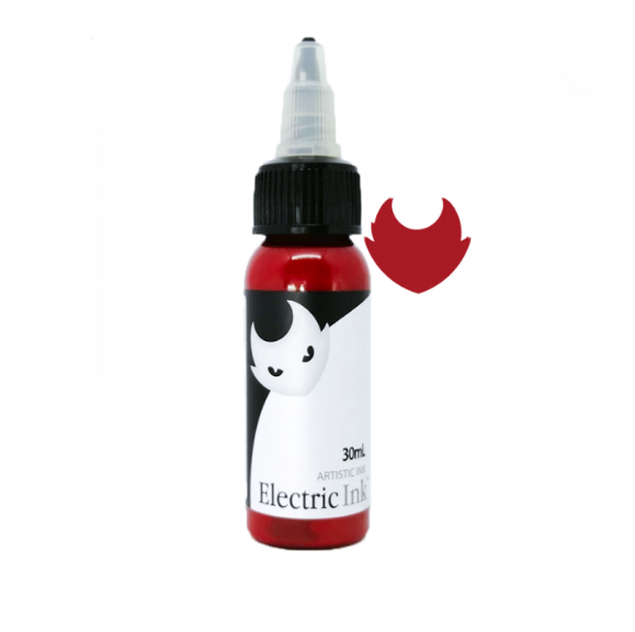 Electric Ink Fire Red 30 ml Kırmızı Dövme Boyası