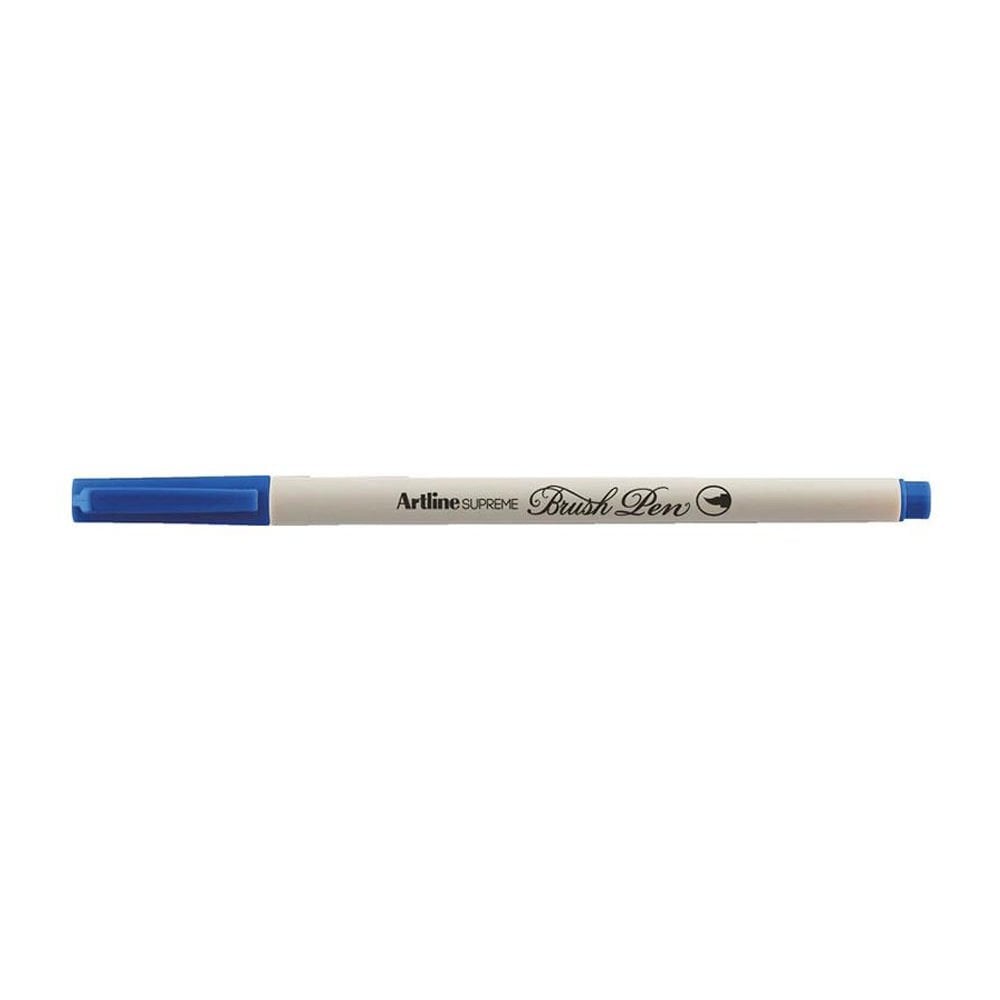 Artline Supreme Brush Fırça Uçlu Çizim Kalemi - Mavi