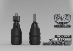 Fang Kartuş Grip (30 mm) Tek Kullanımlık Kelepçeli - 1 Adet