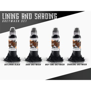 World Famous Ink Lining And Shading Set (4 X 1 Oz)