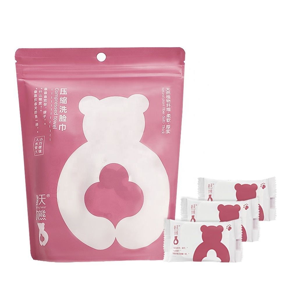 Spring Bear Magic Towel 20 Adet/Paket